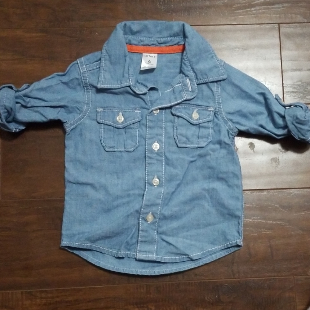 6 month Carter's button down